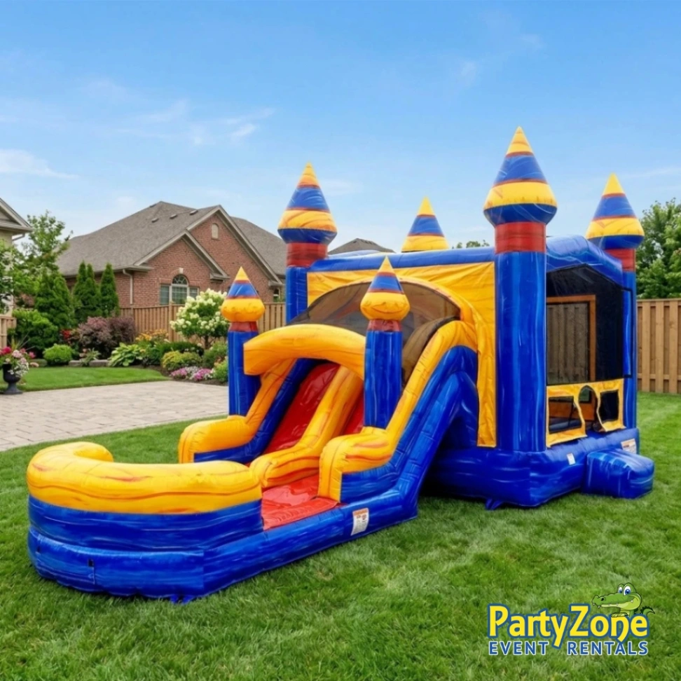 Dual-Lane Combo Cannon Falls Dual Lane Combo rental for Chalmette LA parties and St. Bernard Parish events