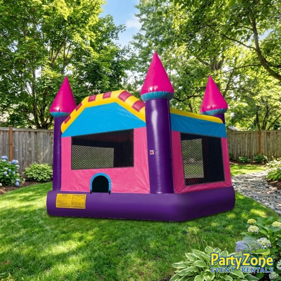 Themed Bounce House Dream Castle Bounce House rental for Chalmette LA parties and St. Bernard Parish events