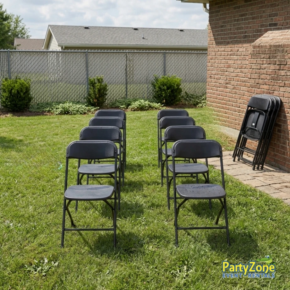 Folding Chairs Folding Chairs rental for Chalmette LA parties and St. Bernard Parish events