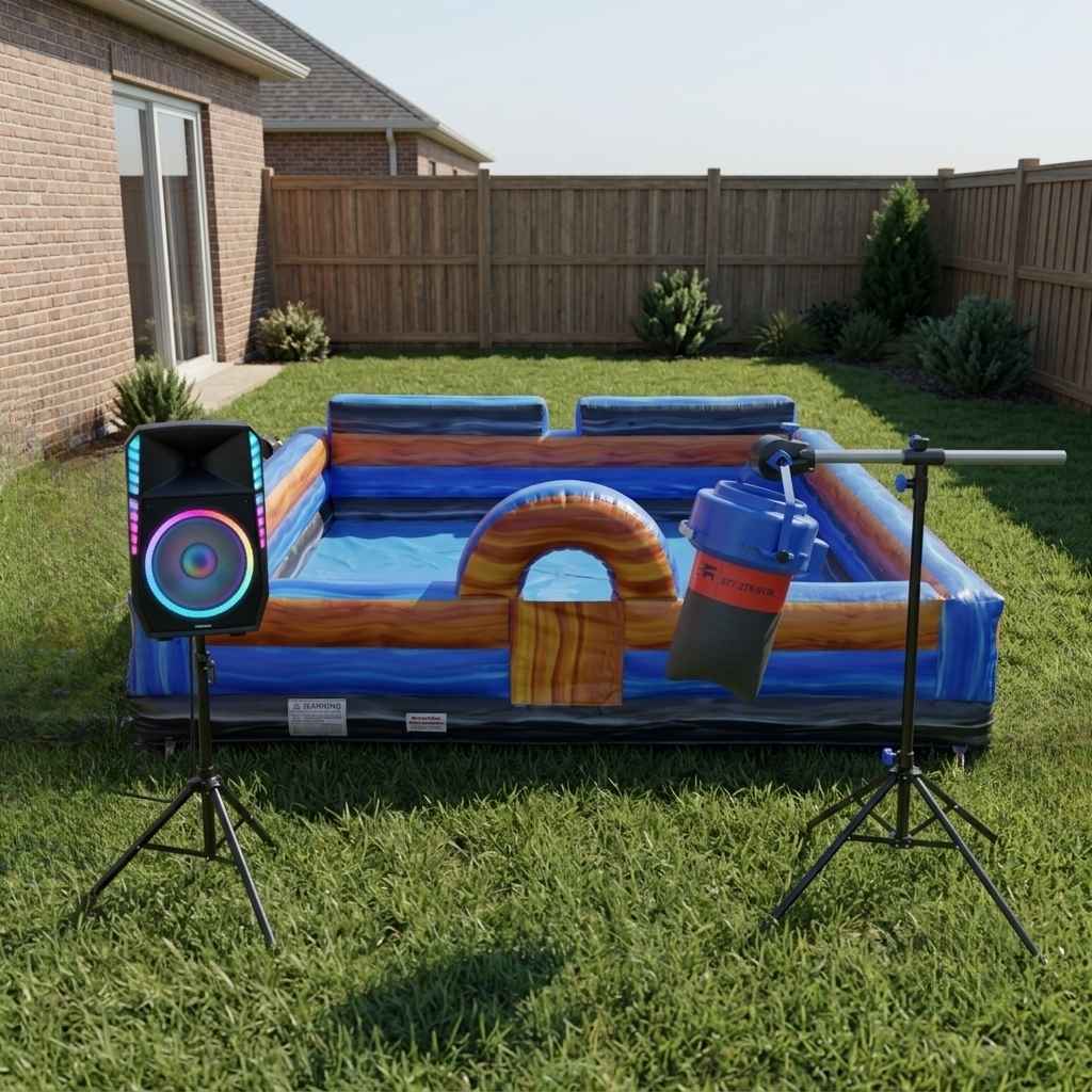 Ultimate Foam Package Marble Ultimate Foam Party Package rental for Chalmette LA parties and St. Bernard Parish events